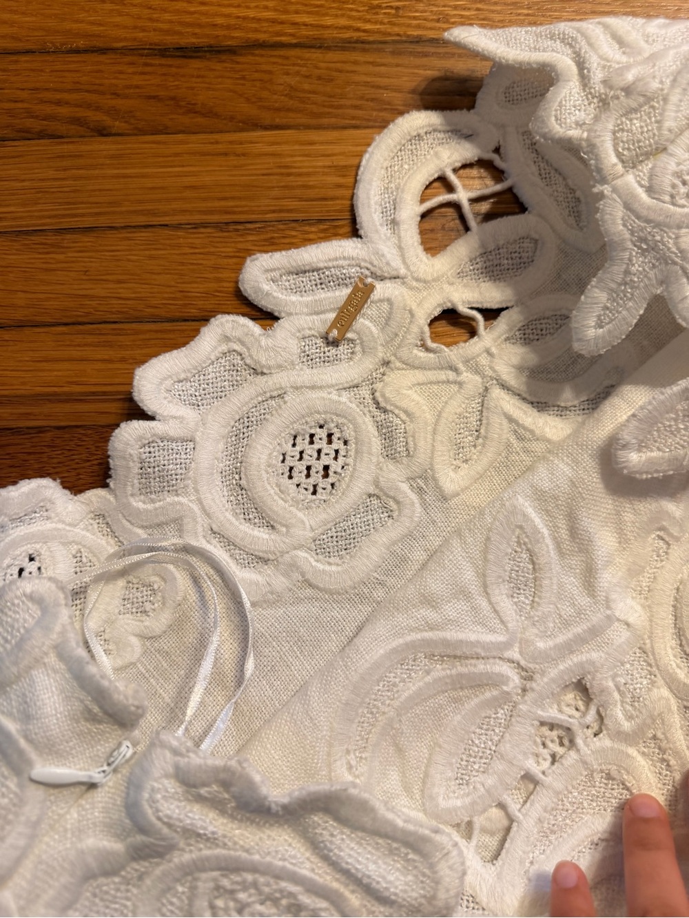 NWOT cult gaia Marlena Dress in Off White - Picture 6 of 11